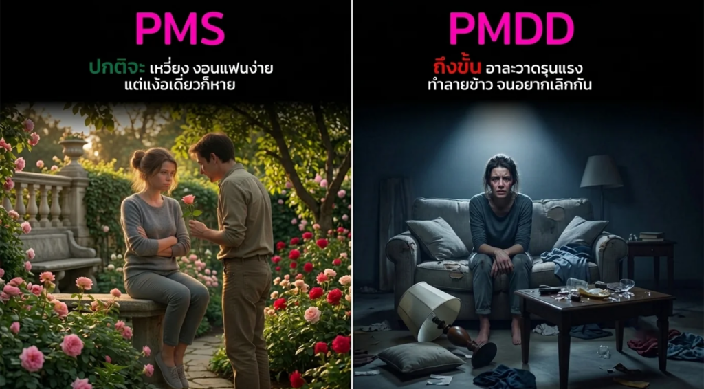 รากสามสิบ PMS PMDD