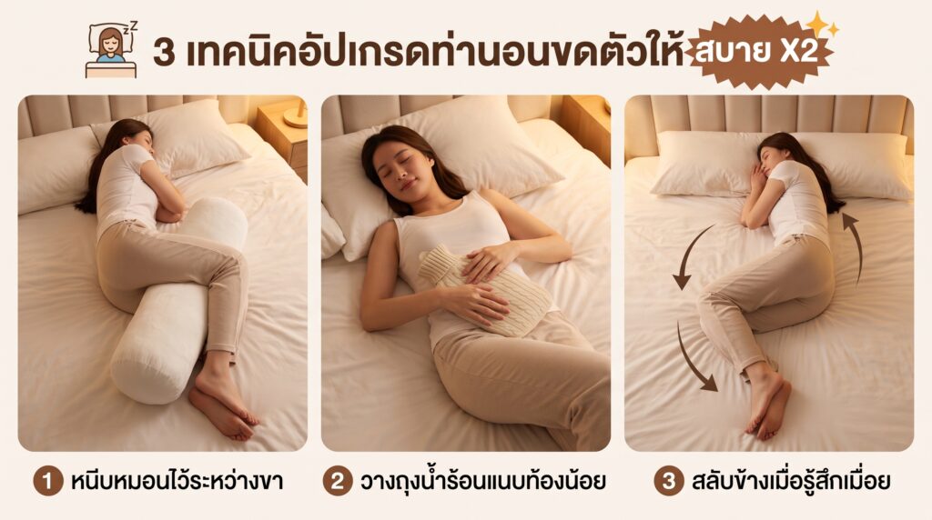 1 ท่านอนสยบปวด